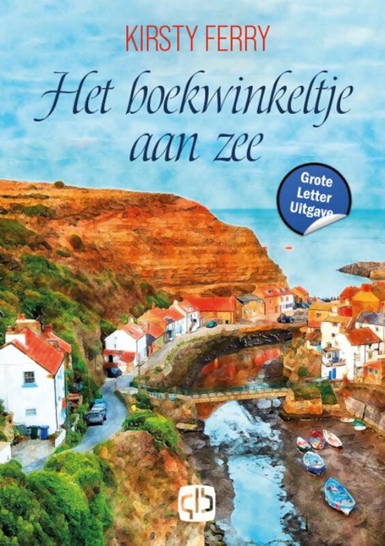 Het boekwinkeltje aan zee - Grote Letter Uitgave - cover