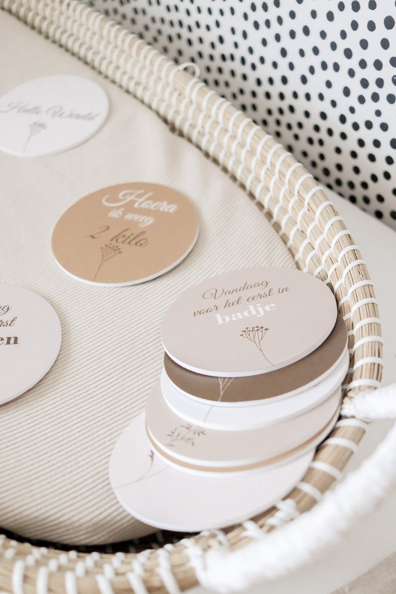 Goedkoopste Mijlpaalkaarten prematuur baby - Mijlpaalcirkels - Newborn - Milestone kaarten - Baby - Zwanger - Geboorte cirkels
