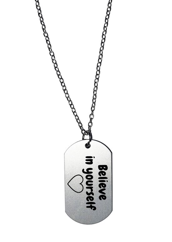 Akyol - believe in yourself ketting - Liefde - geloof in jezelf - vertrouwen - cadeautje - verrassing - geschenk