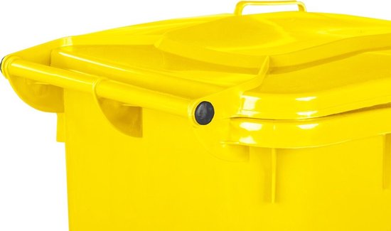 Kliko / mini container 240 liter - Geel — afbeelding 4