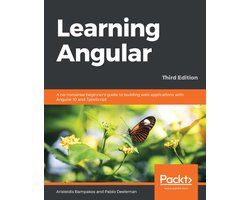 Omslag van Learning Angular