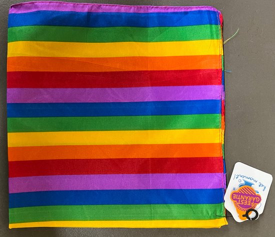Regenboog Bandana - Haarstuk - Pride - Multicolor Bandana