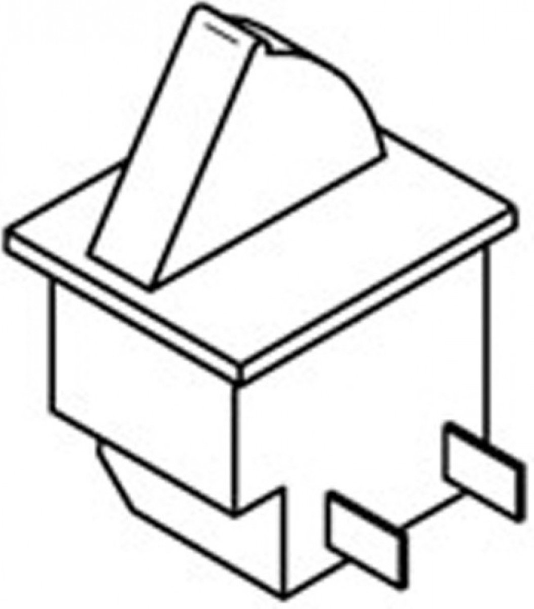 Alarm switch for single step and slide out