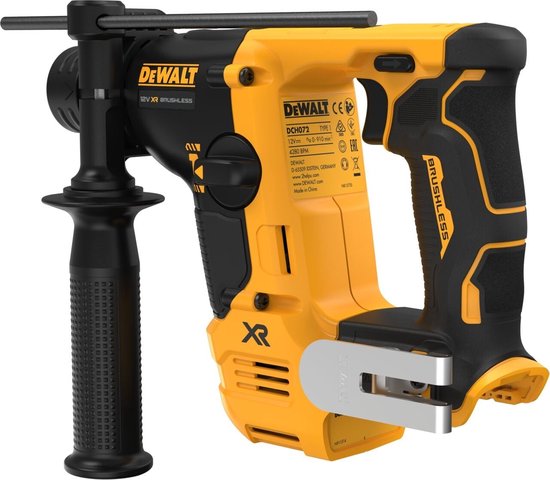 DeWalt DCH072NT | Accu Boorhamer | SDS-Plus | 12V XR | 14 mm | 1.1 J | Excl. accu en lader