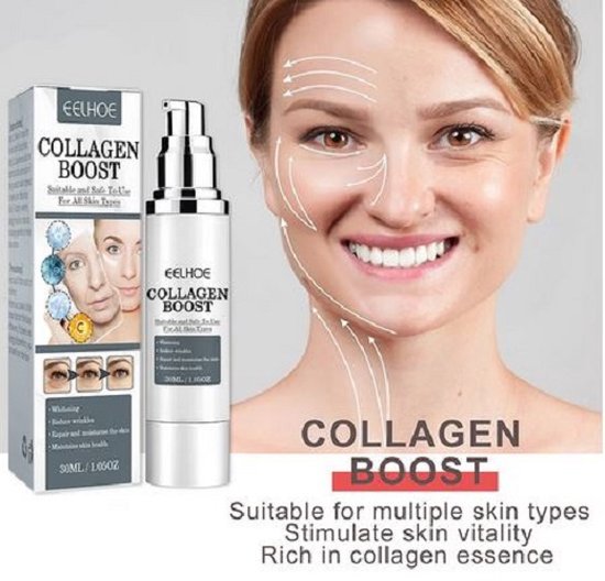 Collageen boost anti aging serum hyaluronzuur anti rimpel gezichts serum tegen bol