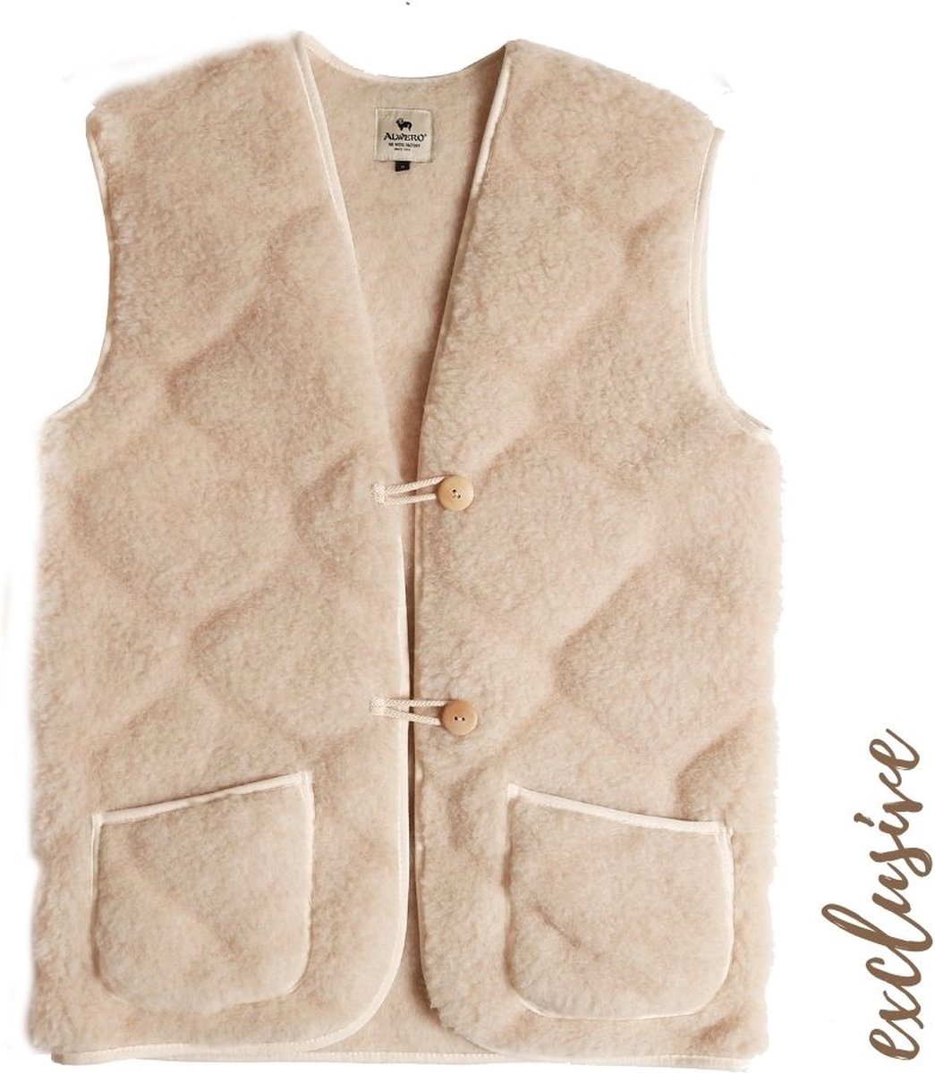 Alwero Exclusive bodywarmer Alpen Onion Beige