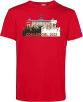 T-shirt Coolsingel 2023 | Feyenoord Supporter | Shirt Kampioen | Kampioensshirt | Rood | maat M