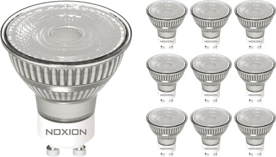 Voordeelpak 10x Noxion LED Spot GU10 PAR16 36D - Warm Wit | Vervangt