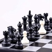 Soroh® | Opvouwbaar schaakbord | 13 x 13cm | mini schaak bord | Schaakspel | met schaakstukken | Schaakspellen | Magnetisch | Draagbaar