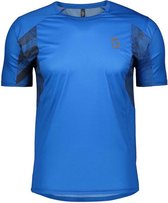 Scott Trail Run T-shirt Met Korte Mouwen Blauw L Man