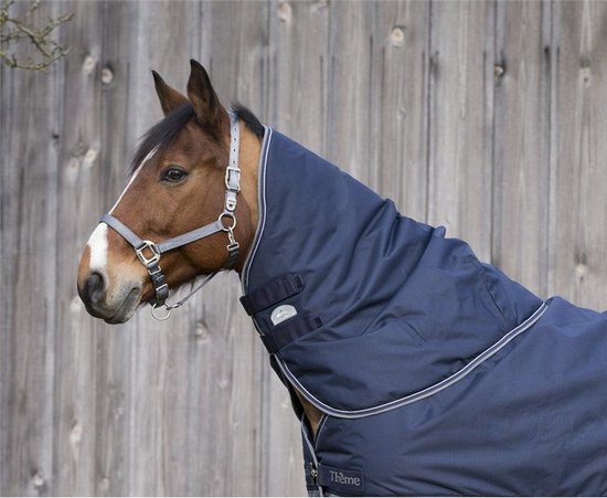 Equitheme Snuggy Je Taime Grey Horse Halter