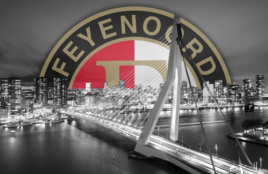 Feyenoord Rotterdam logo, geometric art, Dutch football club, red  background, HD wallpaper | Peakpx