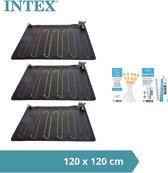 Intex - Chauffage de piscine - 3x Kit de réparation Solarmat & WAYS et bandelettes de test