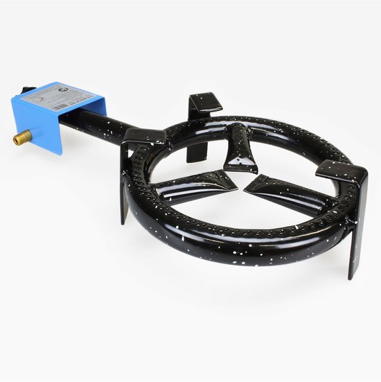 Eurocatch Gasbrander Maxi 5500W - Wokbrander - Camping gasbrander - Incl. Draagkoffer - Blauw van Eurocatch — afbeelding 3