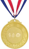Akyol - brandweerman medaille goudkleuring - Brandweerman - fireman - brandweer - vuur - brandblusser