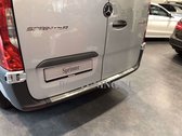Bumperbeschermer Mercedes Sprinter (W907 | W910) 2018- RVS profiel