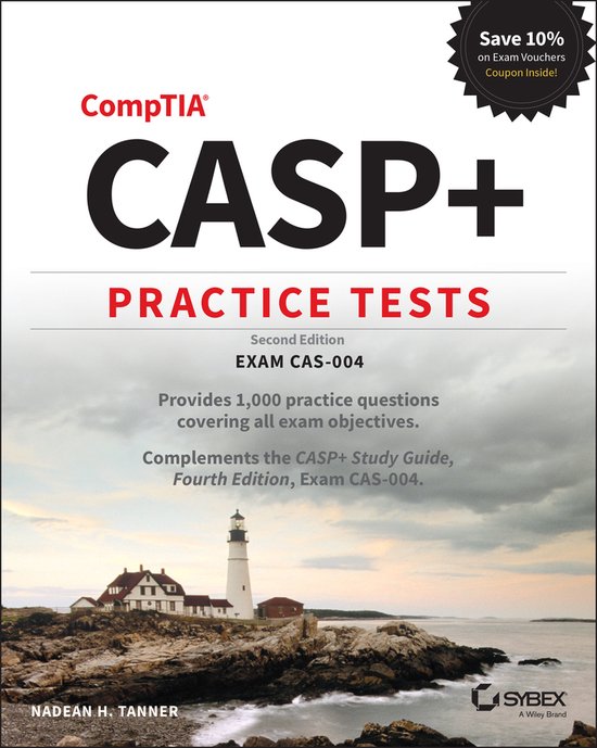 CASP+ CompTIA Advanced Security Practitioner Practice Tests - cover