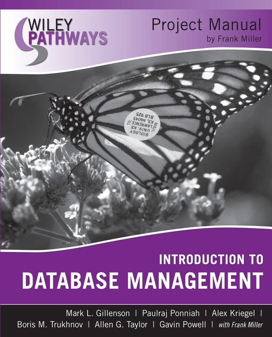 Wiley Pathways Introduction to Database Management Project M ... - cover