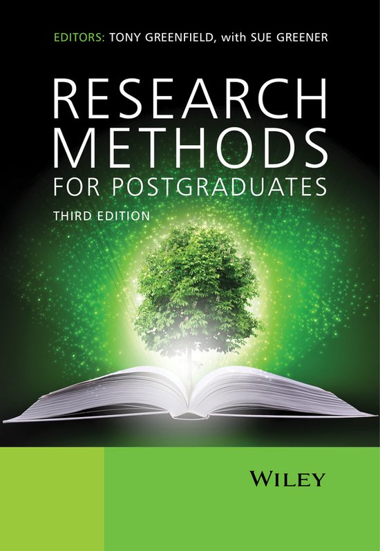 Research Methods For Postgraduates 3rd E, Tony Greenfield ...