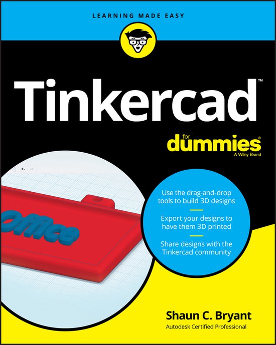 Tinkercad For Dummies - cover