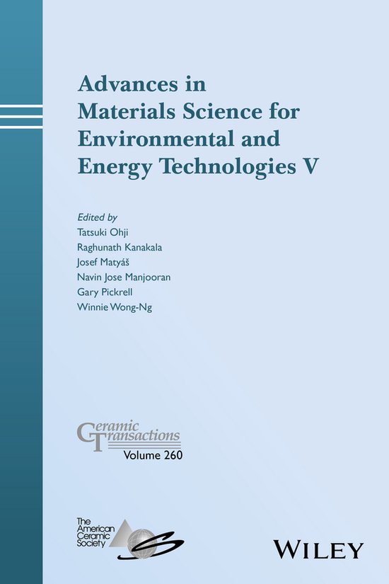 Advances in Materials Science for Environmental and Energy T ... - cover