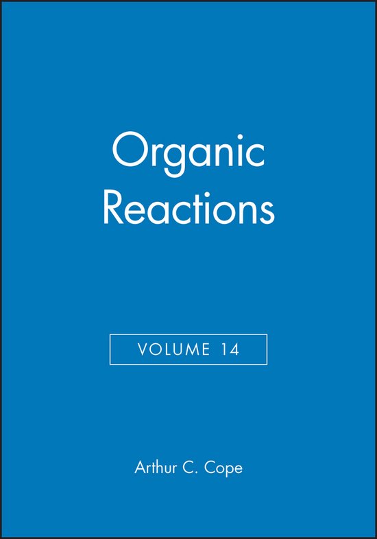 Organic Reactions - cover