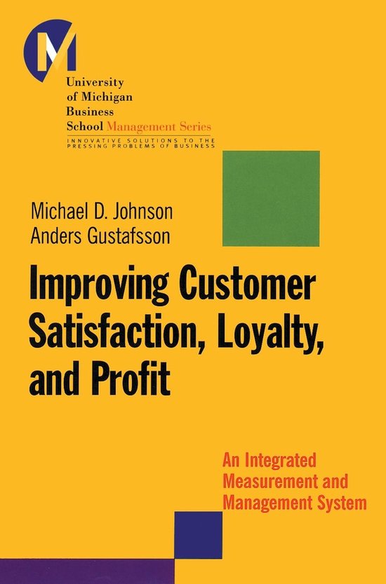 Improving Customer Satisfaction, Loyalty, and Profit - cover