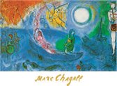 Mini affiche d'art - Marc Chagall - Le concert - 24x30 cm