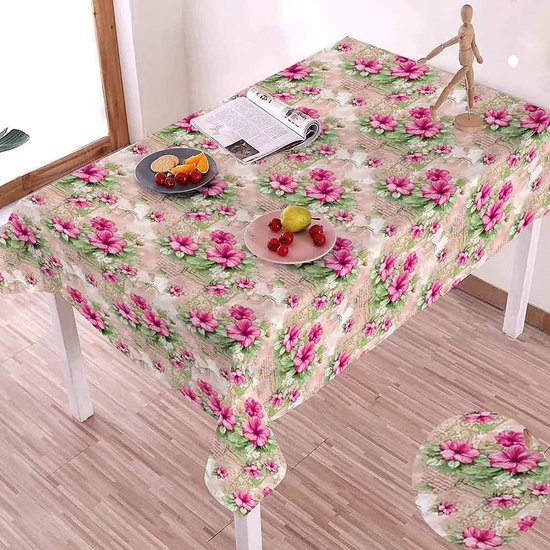 NURPELLE tafelkleed, transparant en waterdicht, tafelfolie op maat, doorzichtig tafelkleed, afwasbaar, 2 mm plastic tafelkleed en tafelbescherming, breedte x lengte 60 x 160 cm