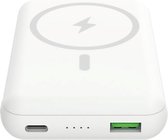 Wireless MagSafe Power Bank Celly White 10000 mAh