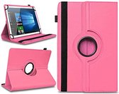 Universele Tablet Hoes - 9 tot 10 inch - PU Leer - Tablethoes - Universeel Case Cover Hoesje -roze