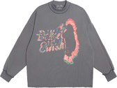 Billie Eilish T-shirt à manches longues -XL- Neon Silhouette Grijs