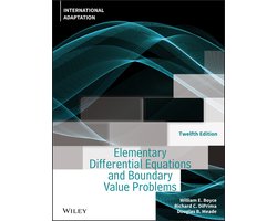 Omslag van Elementary Differential Equations and Boundary Value Problems, International Adaptation