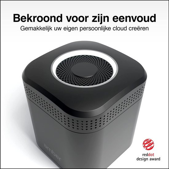 Amber One - AmberPRO 2TB(1TB*2), Personal Home Cloud Server, NAS - Wifi Router AC2600 - 2GB RAM - Docker ready