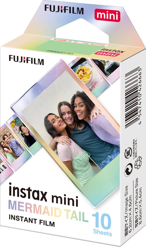 Fujifilm Instax Mini ColorFilm - Mermaid Tail - 10 stuks