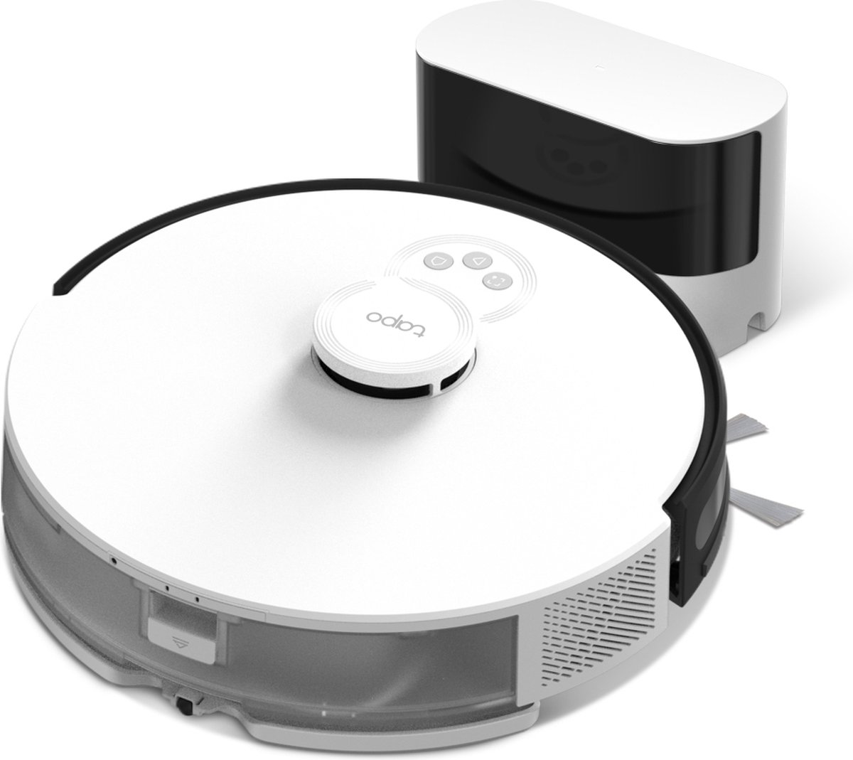 Afbeelding 2 van TP-Link Tapo RV30 - Robotstofzuiger met dweilfunctie- Laadstation- 4200Pa - Navigatie met Lidar en gyroscoop