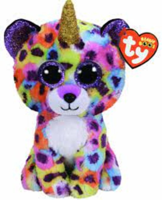 Foto: Ty beanie boo s giselle leopard 15 cm