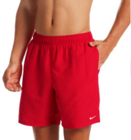 Nike Swim 7 VOLLEY SHORT Heren Zwembroek - university red- Maat M