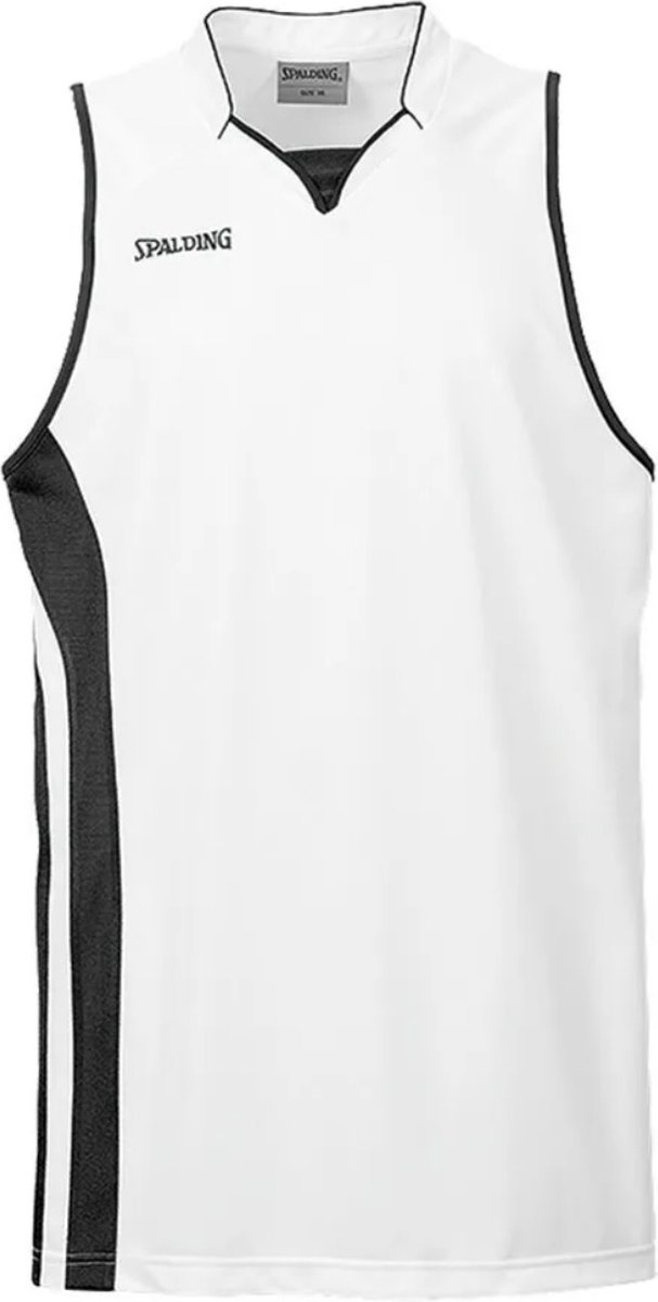Spalding Tank Top - Wit/ Zwart - Maat XXL (voor lange mannen)