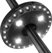 LED Parasol Verlichting - Parasol Verlichting - Sfeervolle Verlichting voor Parasol - Zwart