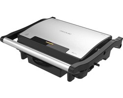 Cecotec - Contactgrill (1500W) met zwevende bovenplaat - Vetopvangbak en anti-aanbaklaag - Tosti apparaat - XL panini grill
