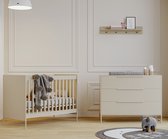 Cabino Complete Babykamer Belmond 2-Delig Babybed & Commode - Clay
