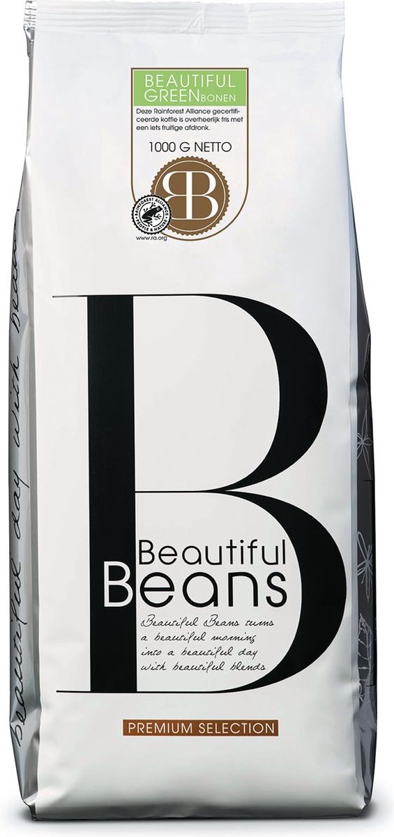 Beautiful Beans koffiebonen Green Boon, zak van 1 kg