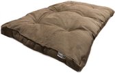 Boefje Coussin pour chien Rib - 70 x 100 cm - Taupe