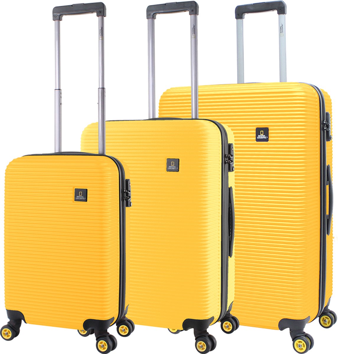 VidaXL Ensemble de valises rigides 3 pcs Rose ABS 92414