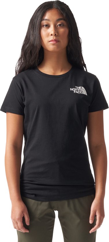 The North Face - WS / S HALF DOME TEE - TNF BLACK - Femme - Taille XS
