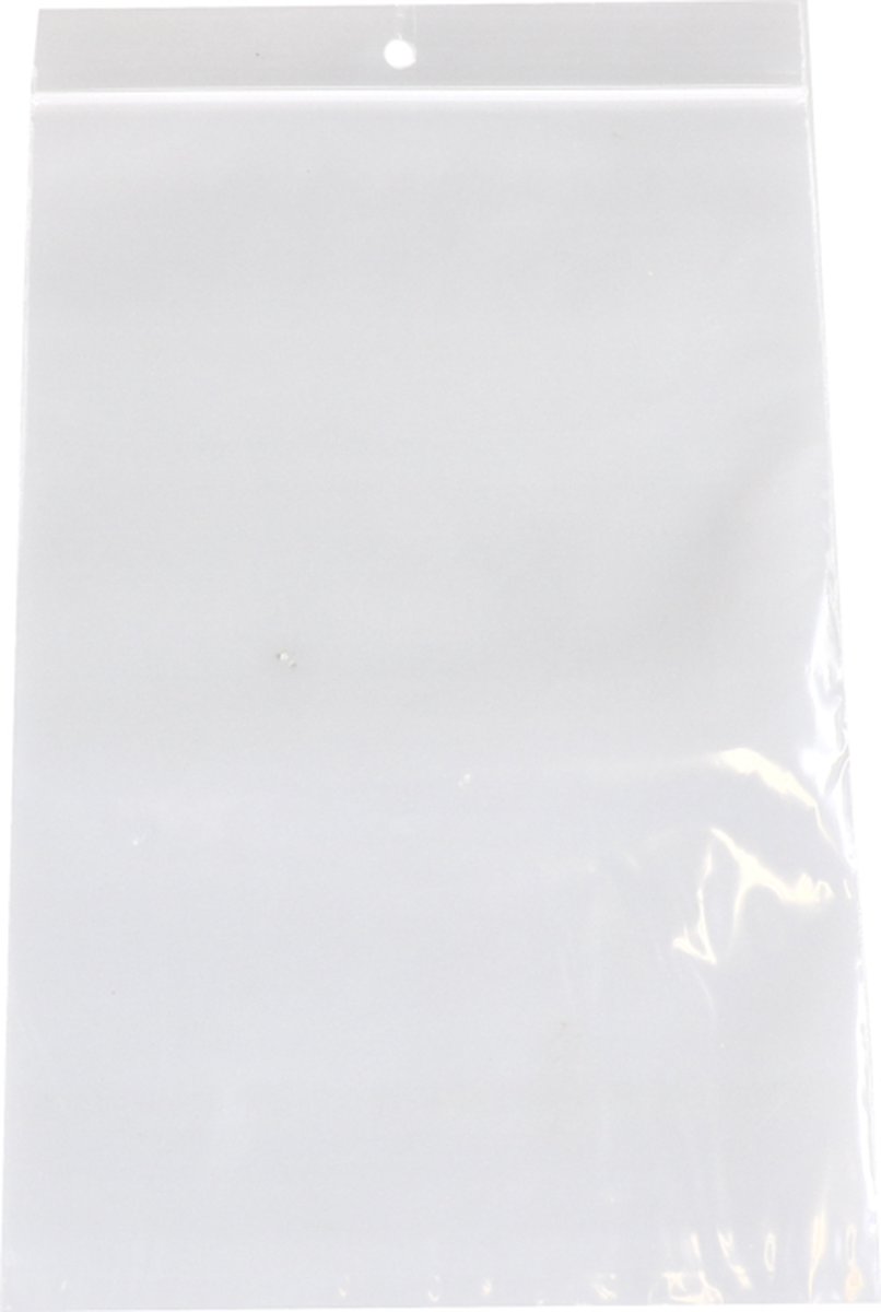 Zak - Sluitgripzak - LDPE - 10x15cm - 50my - transparant - 1000 stuks