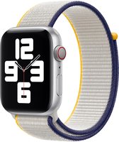 Apple Watch Geweven Sportbandje - 44mm - Grijs - voor Apple Watch SE/1/2/3/4/5/6
