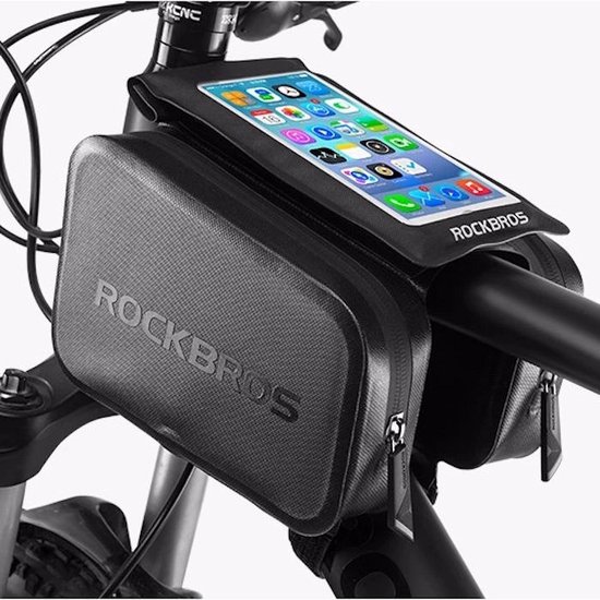 Sacoche Simple arrière - 13 litres - Gris/Noir - Vélo électrique PROX