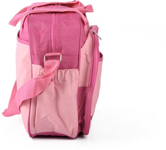 Praktische Luiertas - Baby Verzorgingstas- Inclusief Verschoningsmatje - Flessenhouder - Lieveheersbeestjes - Roze van Patong Mama — afbeelding 4